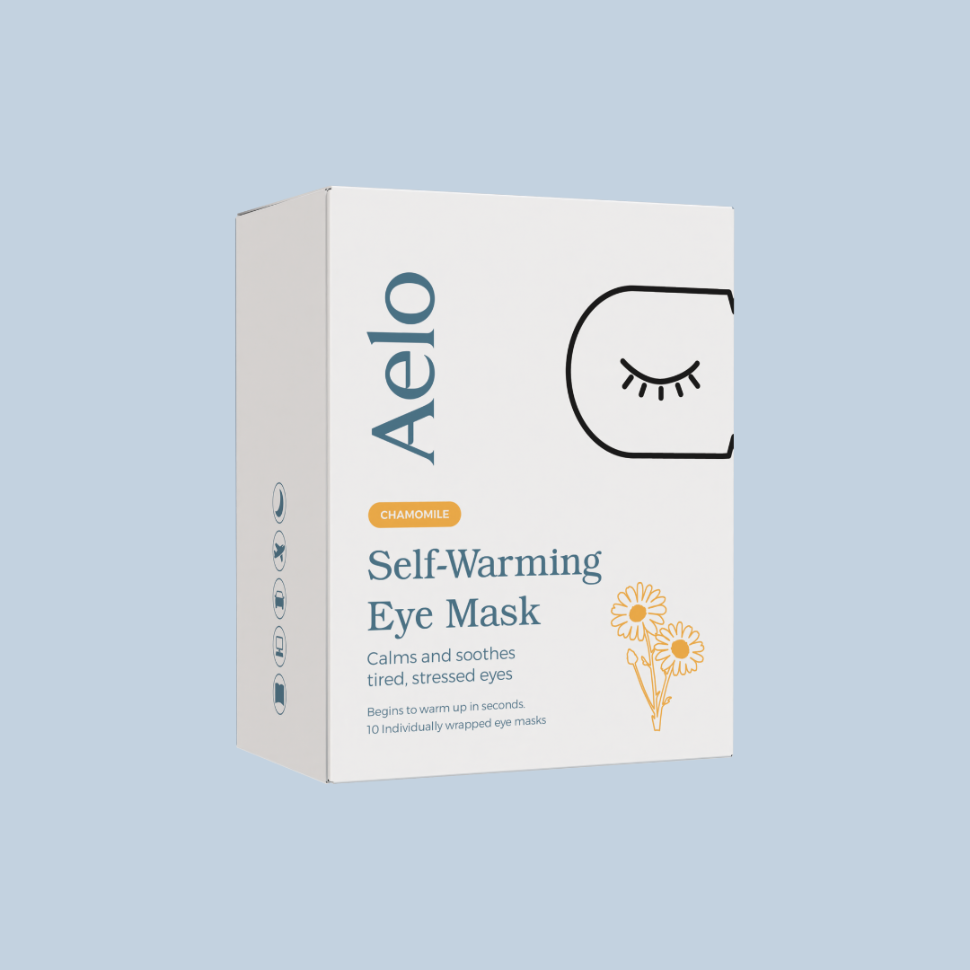 NEW Self Heating Eye Masks with Chamomile (10 Masks)