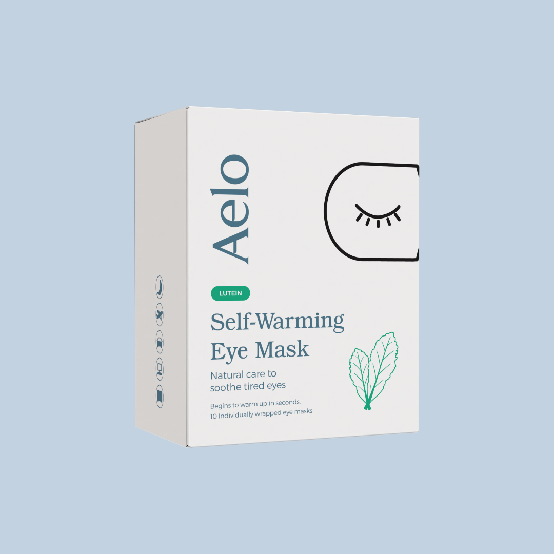 NEW Self Heating Eye Masks with Lutein (10 Masks)